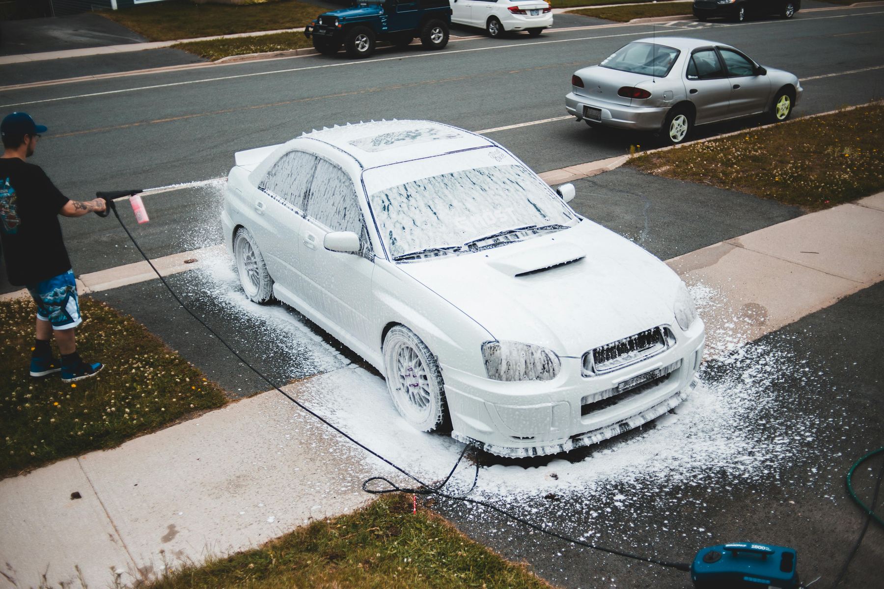 Foam cannon